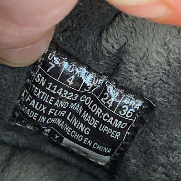 Bobs from Skechers Camo Mighty Puffs  Shoes Size 7 - Picture 11 of 11